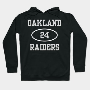 OAKLAND RAIDERS CHARLES WOODSON #24 Hoodie